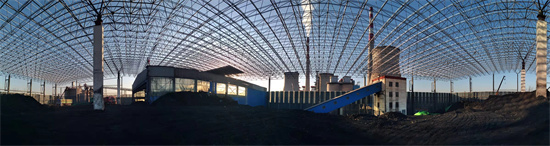 河北誠(chéng)峰熱電儲(chǔ)煤倉(cāng)